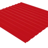 Профнастил С10 двусторонний красный RAL 3020 0,4 мм