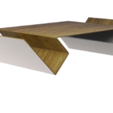 Угол внутренний сложный 75х35х3000 дуб 3D декоративное покрытие
